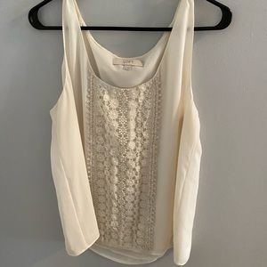 Loft Cream Blouse